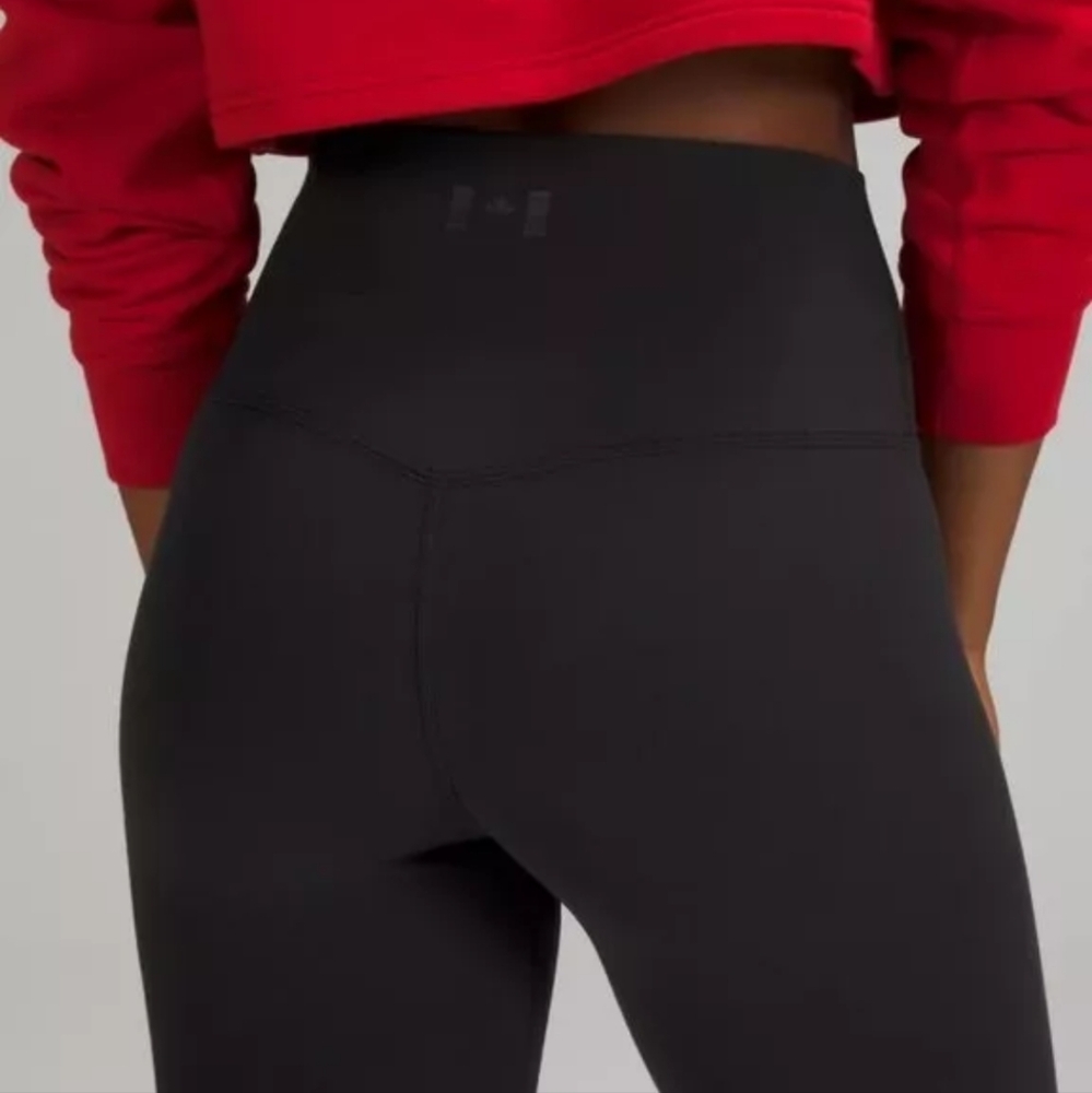 Lululemon Align HR Pant 28" Team Canada *COC Logo Black